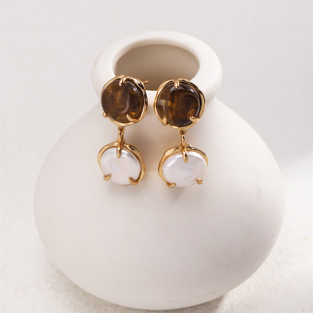 Freshwater Pearl Drop Earrings