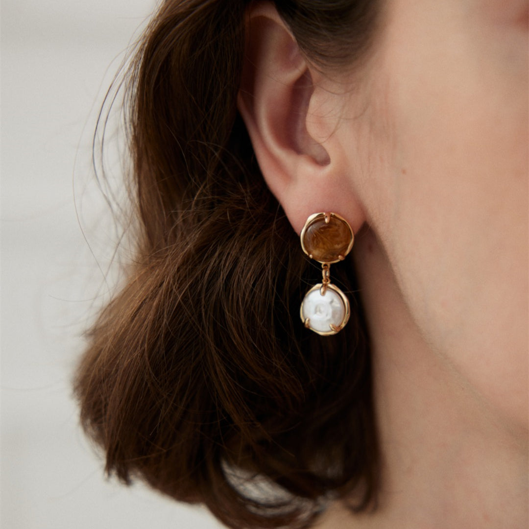 Freshwater Pearl Drop Earrings