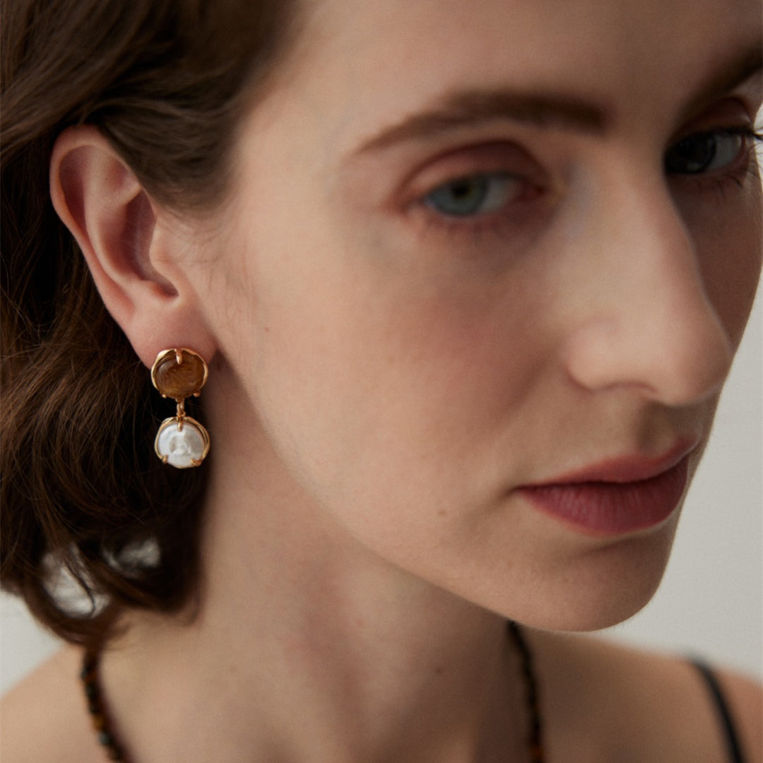 Freshwater Pearl Drop Earrings