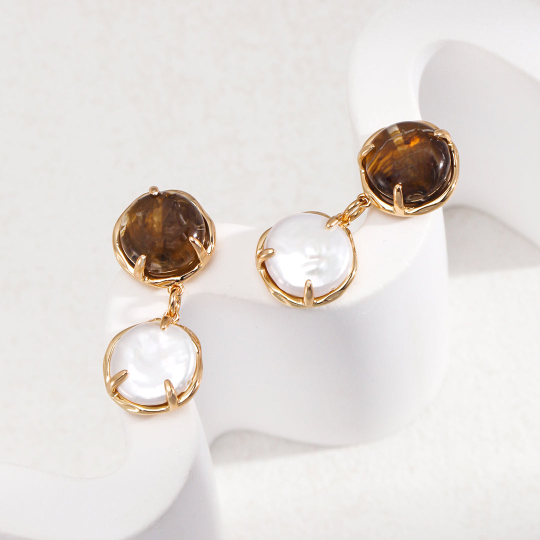 Freshwater Pearl Drop Earrings