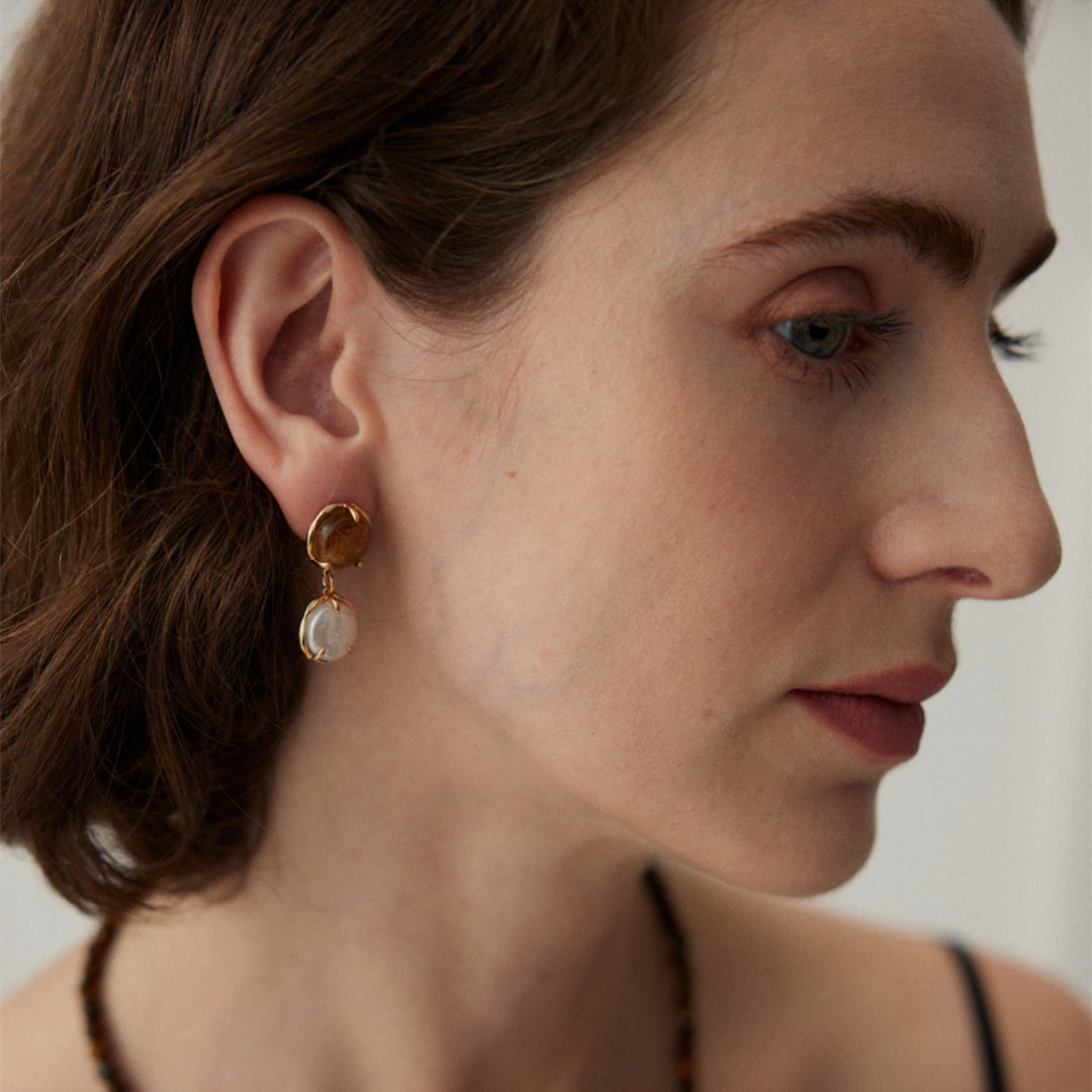 Freshwater Pearl Drop Earrings