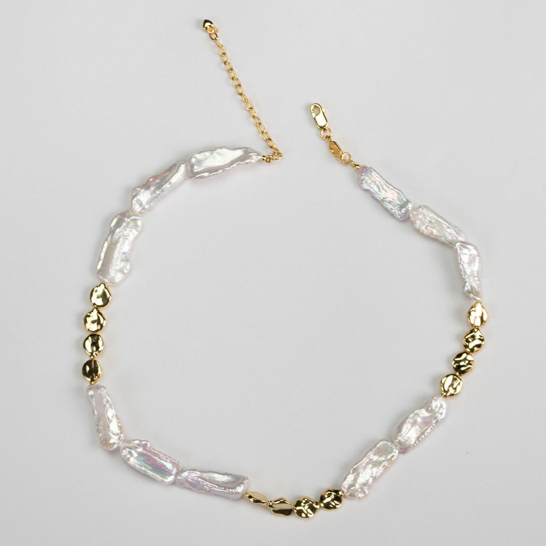 Vintage Baroque Freshwater Pearl Necklace