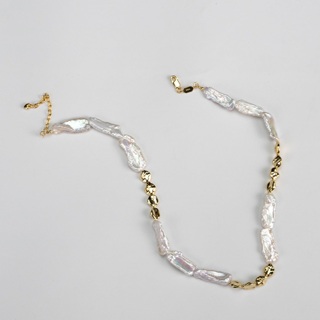 Vintage Baroque Freshwater Pearl Necklace
