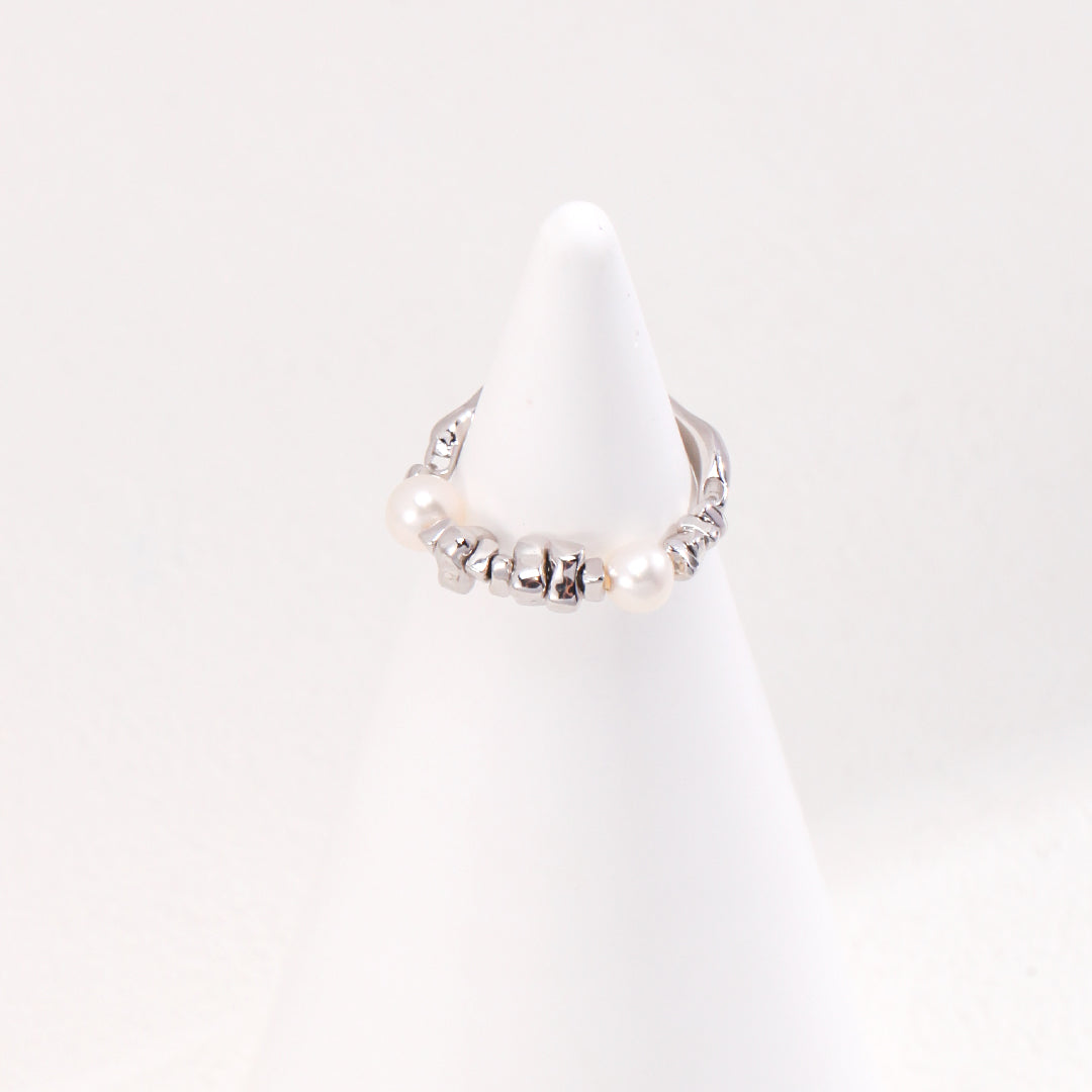 925 Sterling Silver Pearl Ring