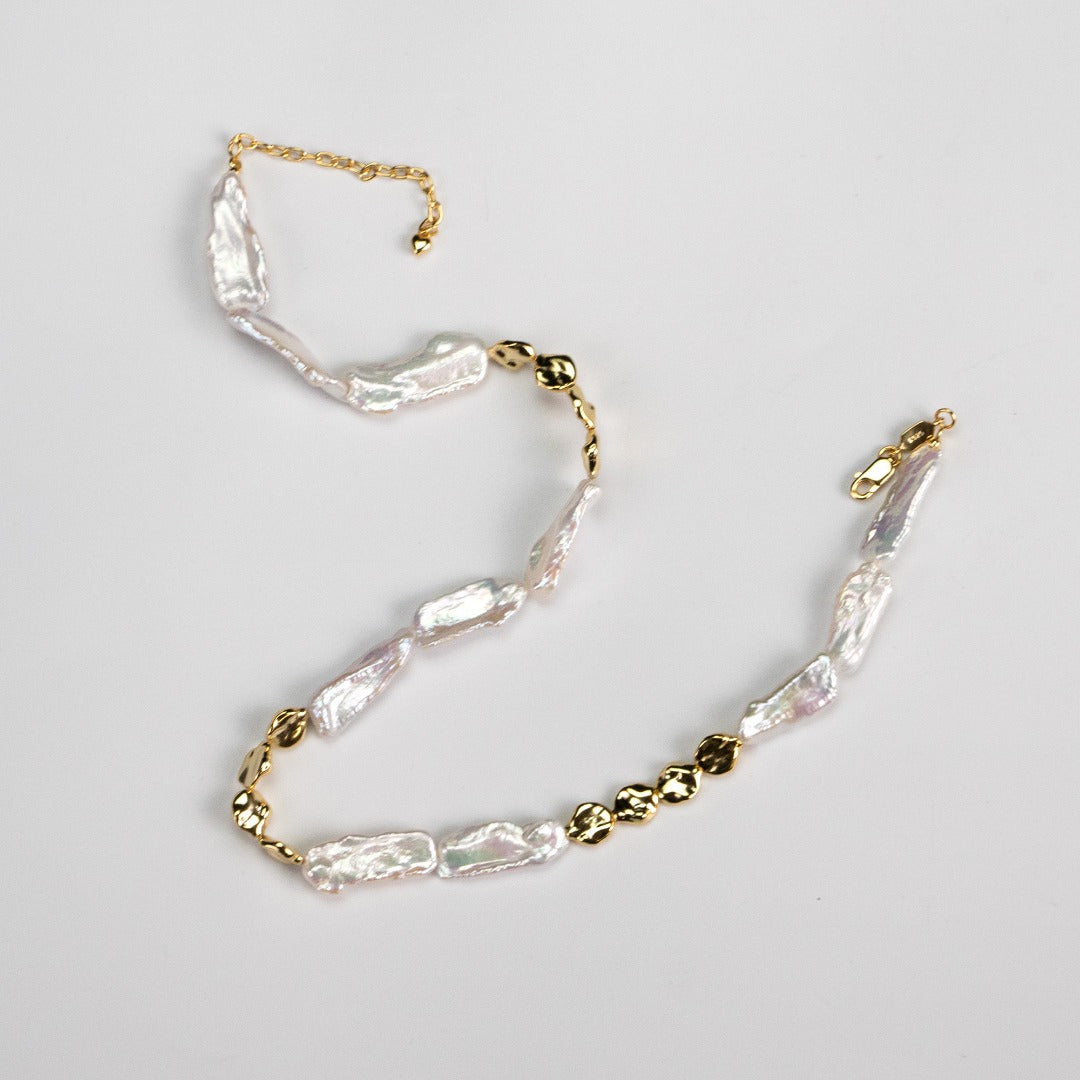 Vintage Baroque Freshwater Pearl Necklace