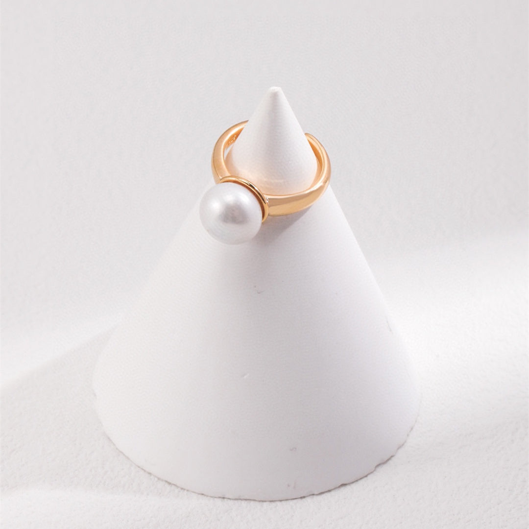 11mm Freshwater Pearl Open Ring