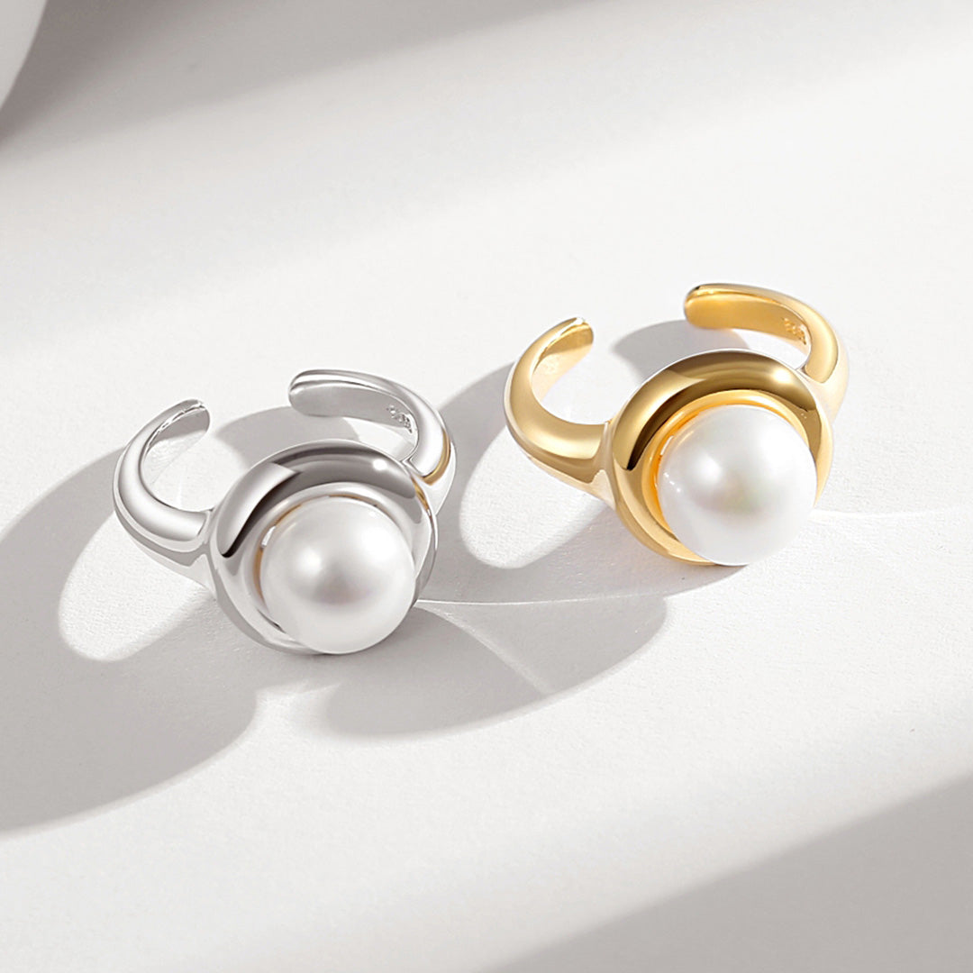 Freshwater Pearl Open Ring
