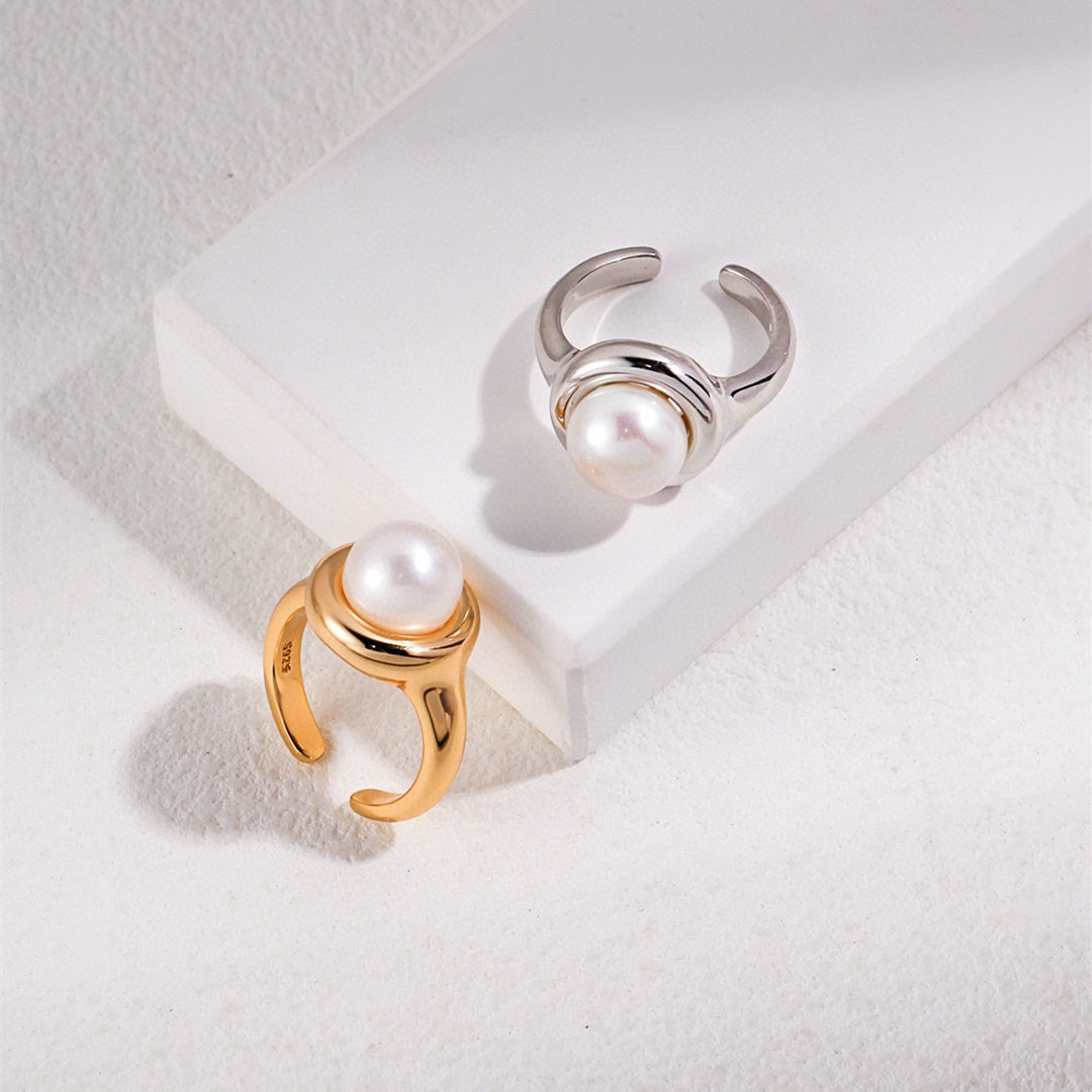 Freshwater Pearl Open Ring